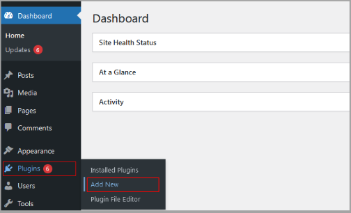 Installing wordpress plugin