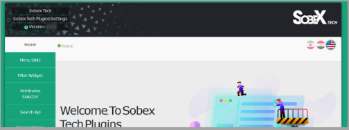 sobex tech plugin dashbaord